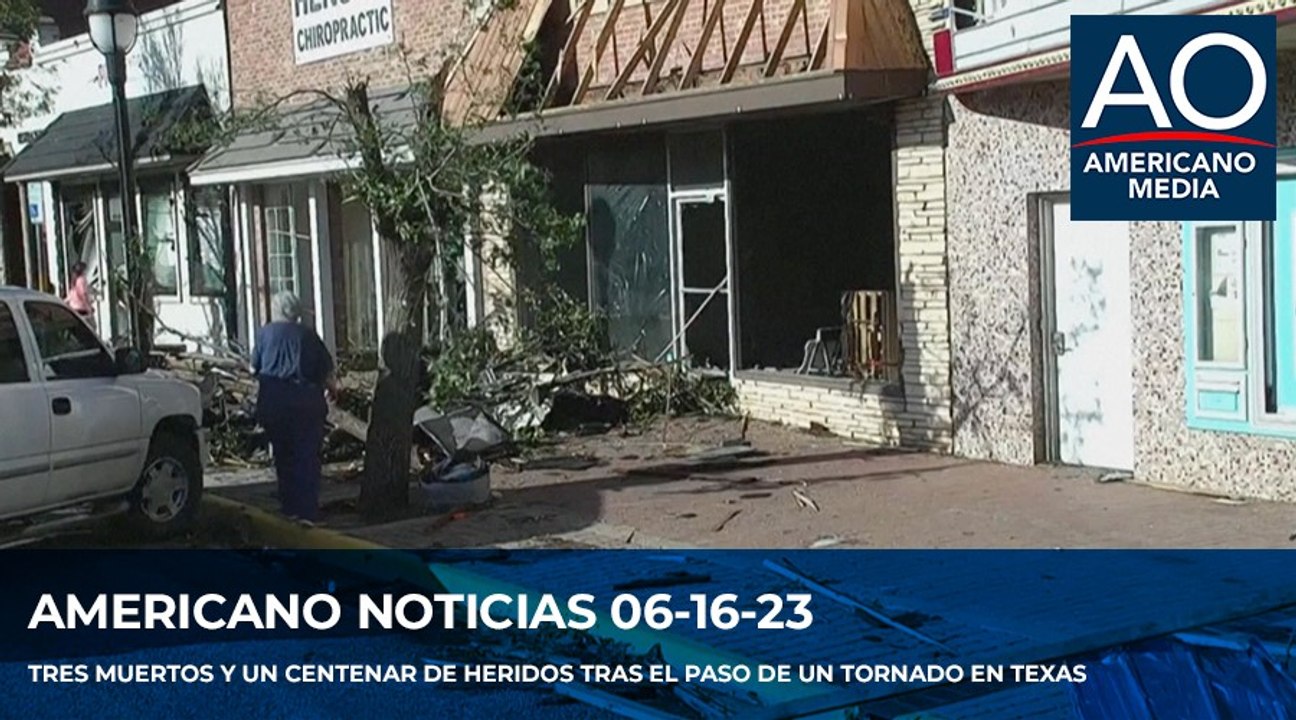 Tres muertos y un centenar de heridos tras el paso de un tornado en Texas