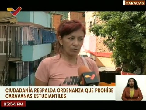 Ciudadanos respaldan ordenanza que prohíbe las caravanas estudiantiles