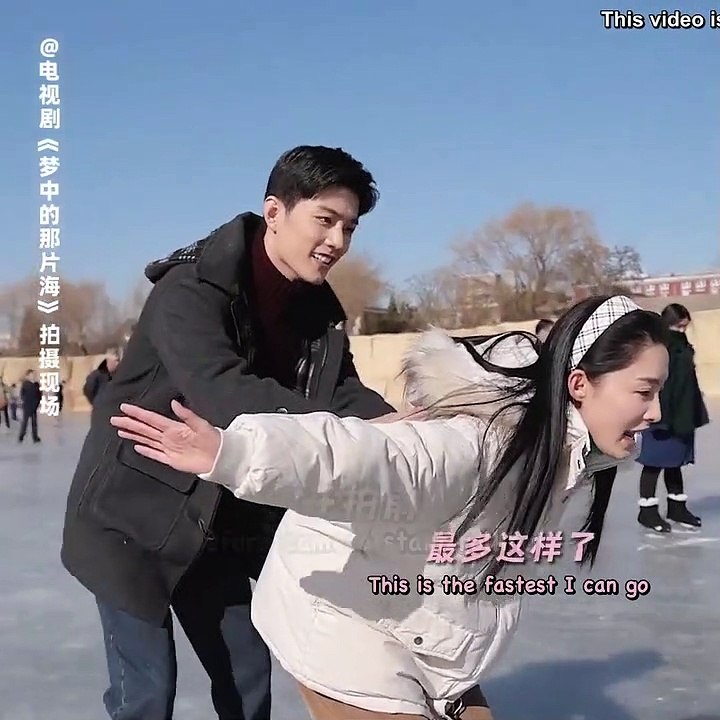 [ENG SUB] 230616 Xiao Zhan - Where Dreams Begin (梦中的那片海) BTS: Skating