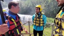 Rafting alle Marmore, influencer riscoprono il fascino della natura