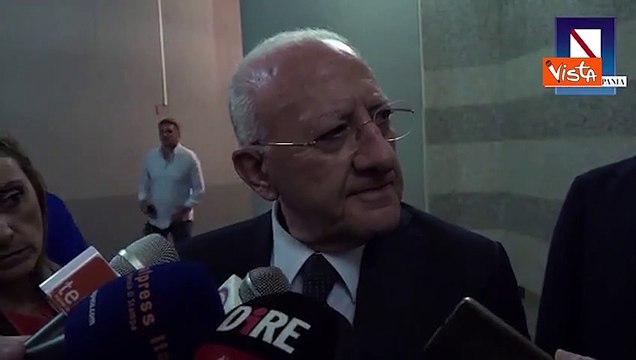 De Luca: Accordo su Schlein su battaglie da portare avanti? No