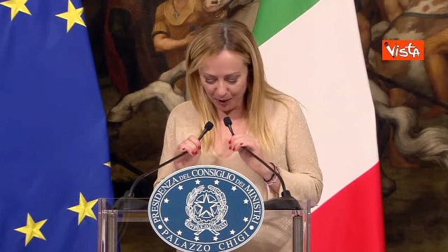 Meloni: Senza difesa dei confini dell'Ue, diventa difficile parlare di movimenti secondari migranti