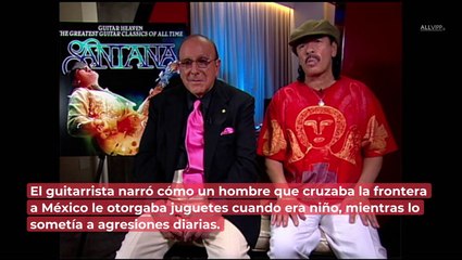 Carlos Santana revela haber perdonado a quien abusó de él cuando era niño
