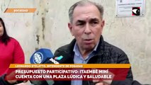 Presupuesto Participativo: Itaembé Miní cuenta con una plaza lúdica y saludable