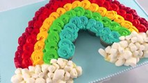 Cupcakes! Rainbow Cupcake Pull-Apart Cake! Make a Rainbow cake out of Mini Cupcakes!