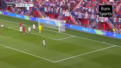 Spain 2 - 1 Italy Highlights UEFA Nations League 16th June 2023