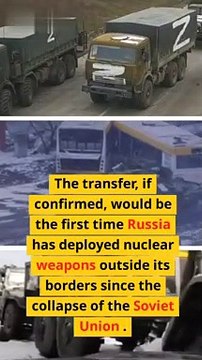 Russia has sent nuclear warheads to Belarus, says Vladimir Putin #shorts