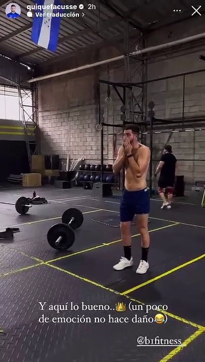 Enrique Facussé comparte las rutinas de ejercicio que lo hacen tener un cuerpazo