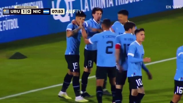 Uruguay vs Nicaragua 4 - 1 Extended Highlights Goals Friendly 2023
