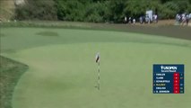 McIlroy inches away from a U.S. Open ace