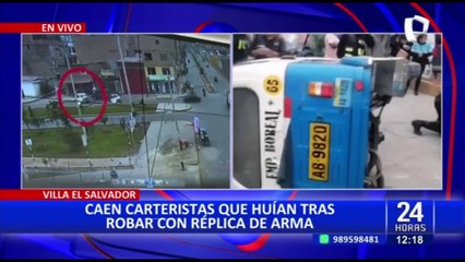 VES: capturan a delincuentes que arrebataban carteras a transeúntes