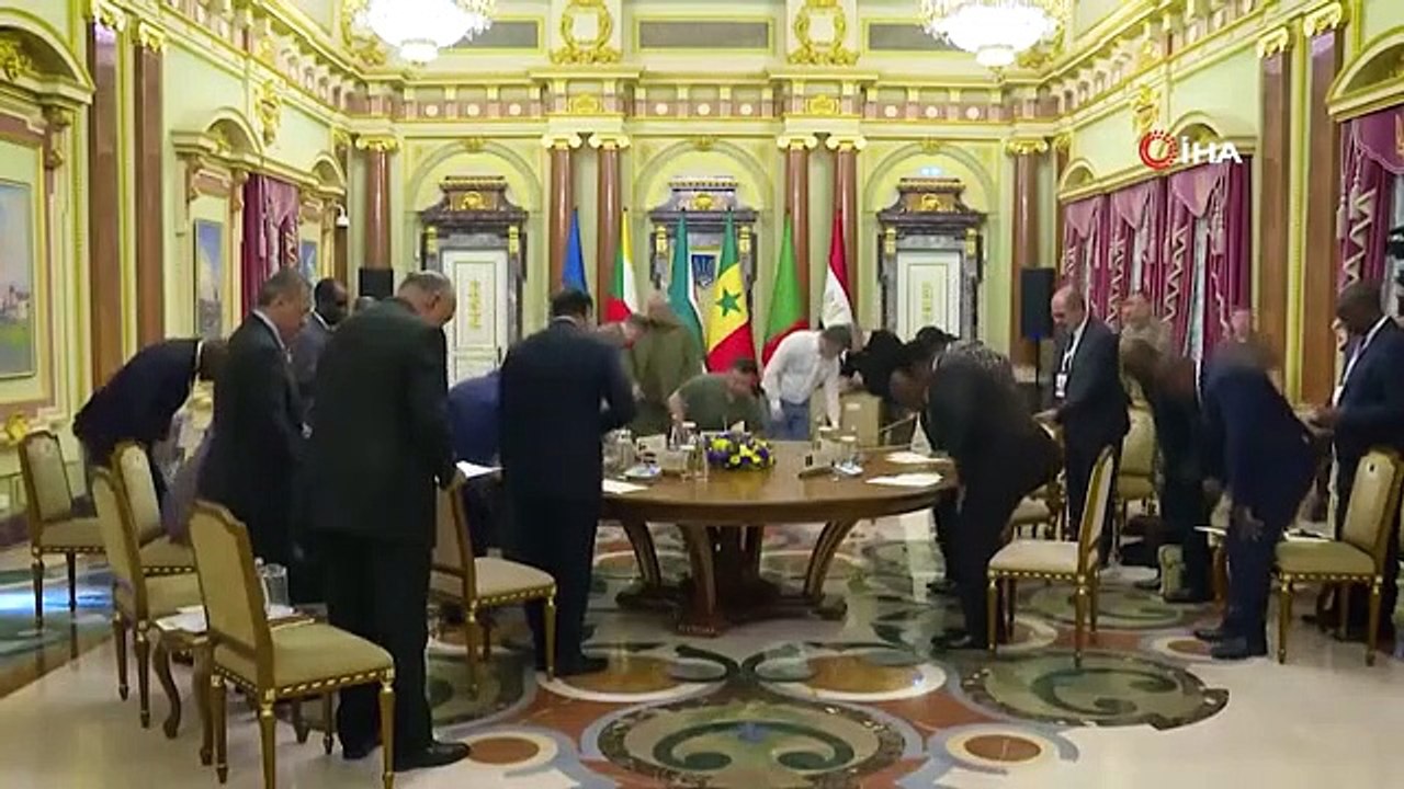 Zelensky a rencontré des dirigeants africains