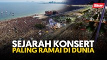 Sejarah konsert paling ramai di dunia