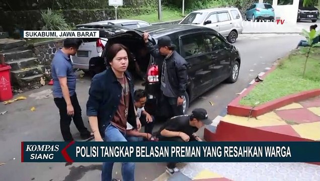 Sering Lakukan Aksi Premanisme Hingga Resahkan Warga, Belasan Preman di Sukabumi Ditangkap!