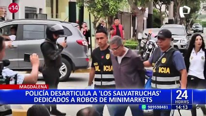 Caen "Los Salvatruchas": banda se dedicaba a robar a minimarkets con réplica de arma de fuego