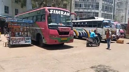 traffic of the city is affected