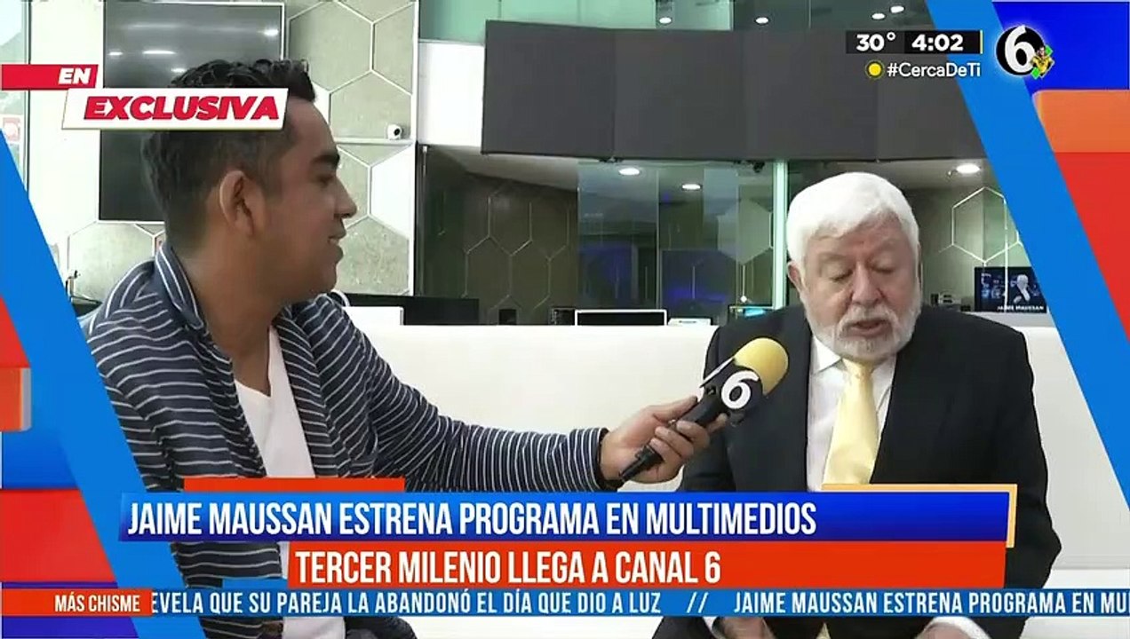 Jaime Mussan estrena "Tercer Milenio" en Multim...