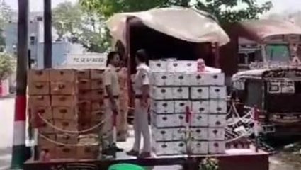BREAKING: पुलिस ने 2 करोड़ के विदेशी शराब को किया जब्त, दो तस्कर गिरफ्तार