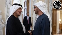 St. Petersburg International Economic Forum: UAE President meets Ras Al Khaimah Ruler and tours UAE pavilion