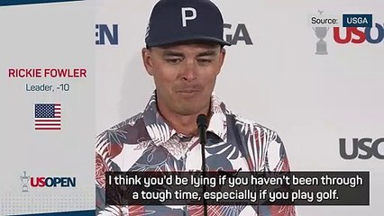Fowler enjoying crowd support at U.S. Open