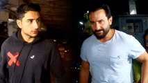 Aryan Khan Brand की T-Shirt में नजर आए Saif Ali Khan के बेटे Ibrahim Ali Khan