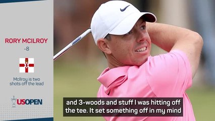 McIlroy taking inspiration from the past as he moves into US Open contention