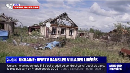 Guerre en Ukraine: au cœur des villages libérés par Kiev