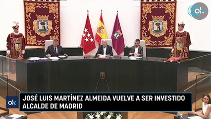 Almeida vuelve a ser elegido alcalde de Madrid