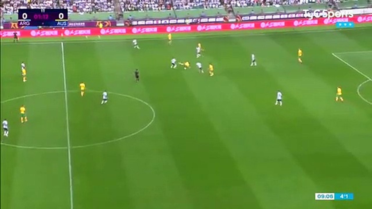 El gol relámpago de Leo Messi a Australia en un amistoso en China