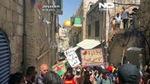 NoComment| Manifestación en Jerusalén Este para apoyar a palestinos desalojados por colonos judios