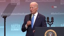 Biden a terminé son discours en disant 