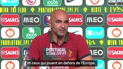Portugal - Martinez : "L'engagement de Cristiano Ronaldo est total"