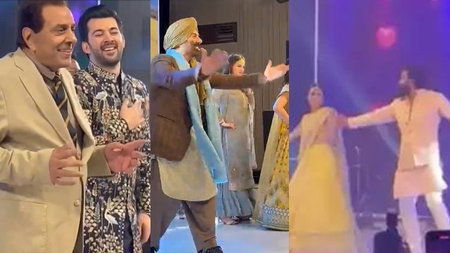 Karan Deol Wedding: Dharmendra-Sunny Deol का Dance, चाचा Bobby Deol का Wife के साथ Couple Dance!