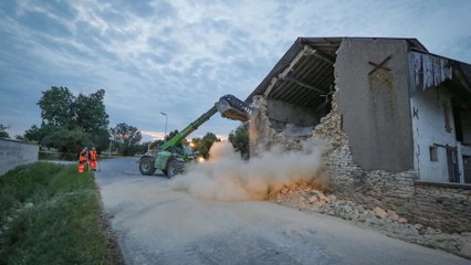 Séisme dans l’ouest de la France : les images des dégâts causés par le tremblement de terre