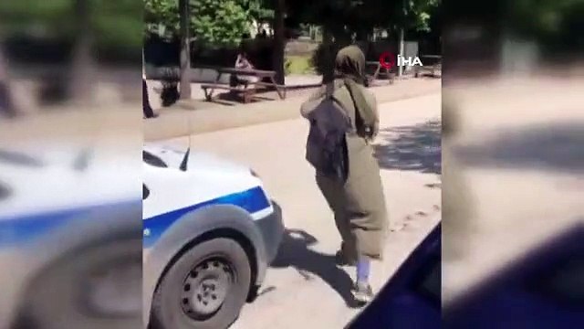 Sınava geç kalan vatandaşların yardımına polis ekipleri yetişti