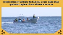 Inutile rimanere all'Isola dei Famosi, a poco dalla finale qualcuno capisce di non vincere e se ne va