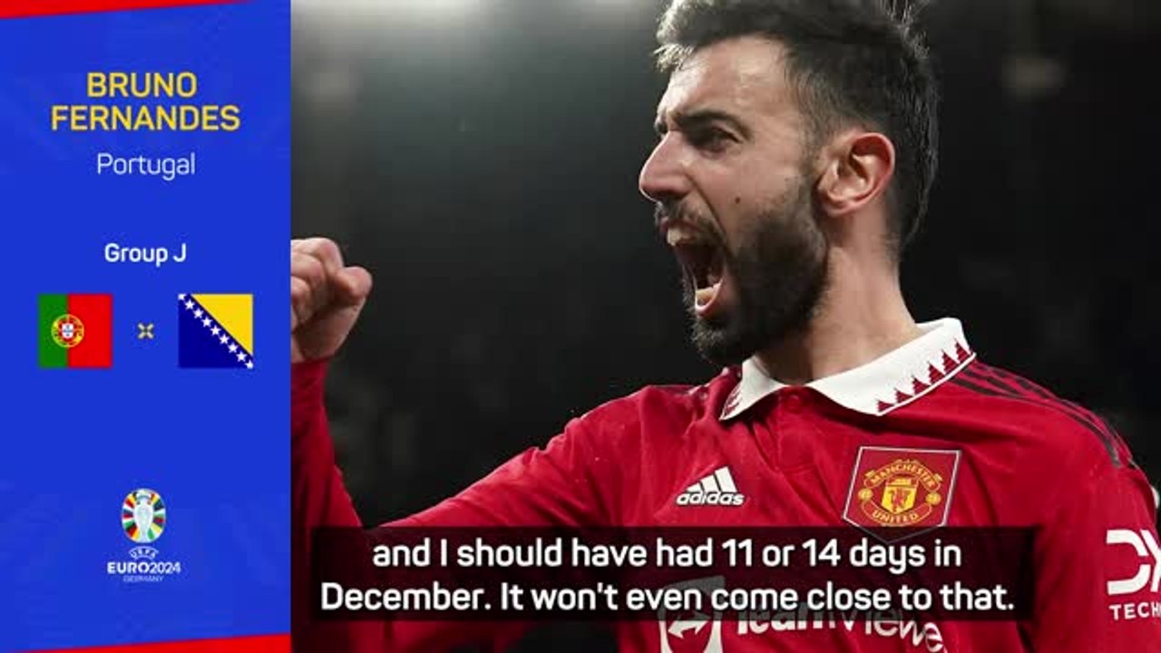 Fernandes prepared to play on for Portugal despite needing rest