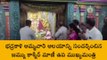 వరంగల్: ఆలయాన్ని సందర్శించిన జమ్ము మాజీ ఉప ముఖ్యమంత్రి
