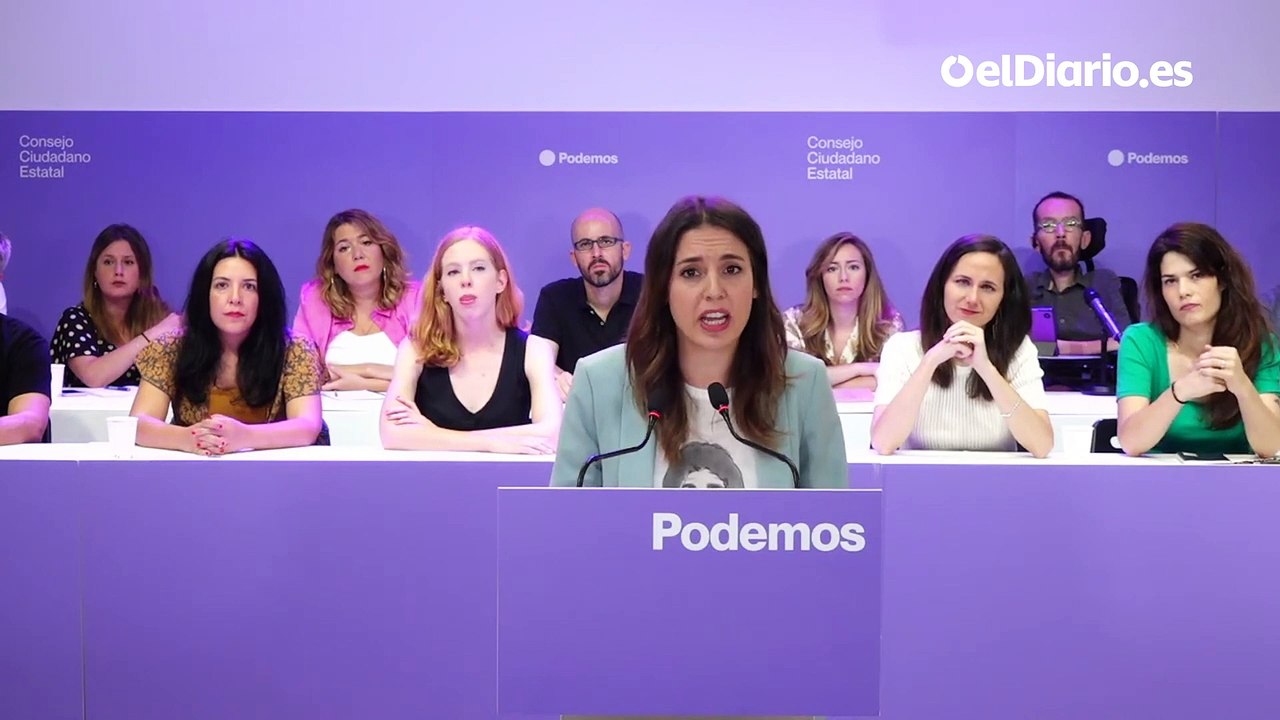 Irene Montero se reivindica y carga contra el “veto de Yolanda Díaz” en las listas de Sumar: “La reacción no se frena callando”