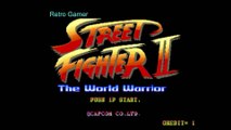 Street Fighter II The World Warrior Guile Playthrough
