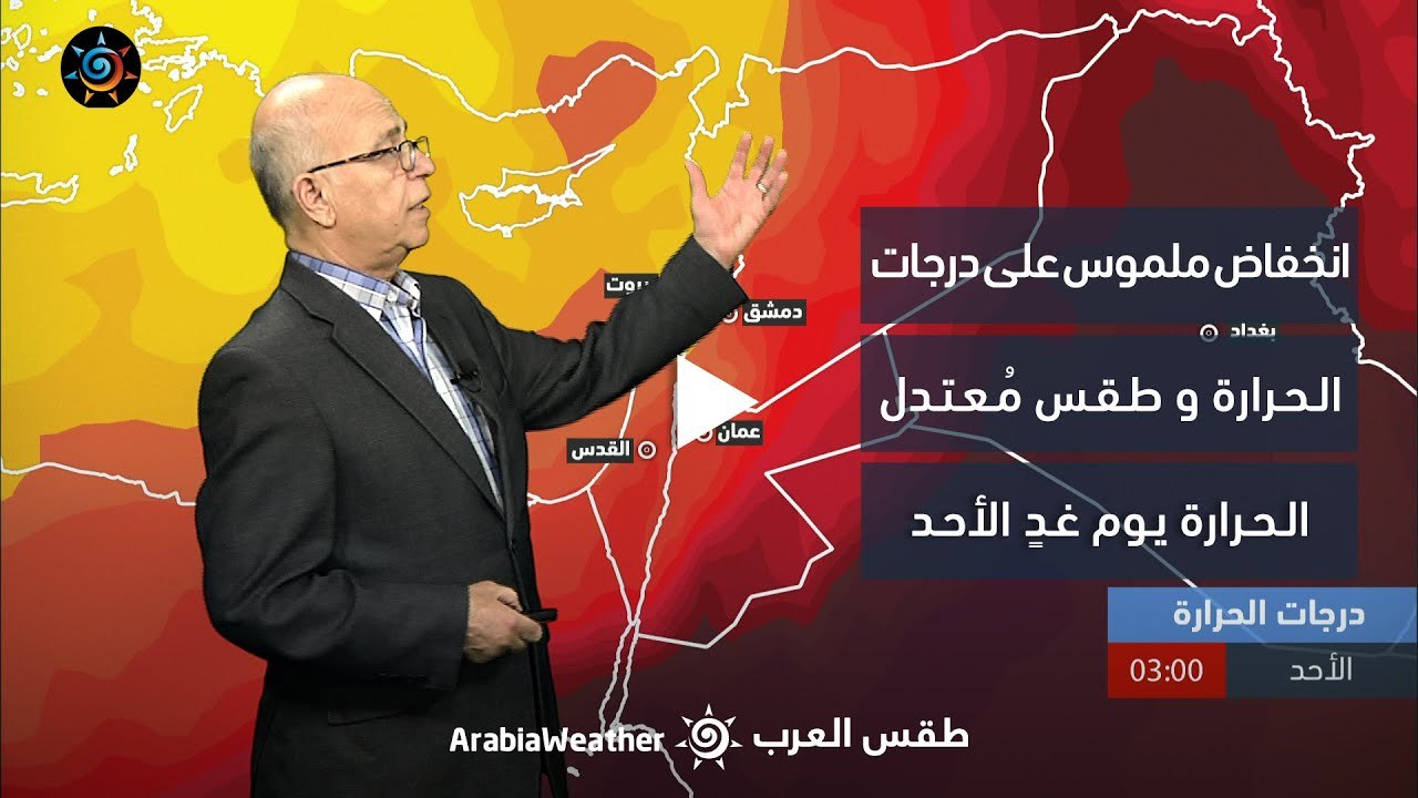 الأردن - النشرة الجوية | انخفاض ملموس على درجات الحرارة وطقس مُعتدل الحرارة غدًا | السبت 17-06-2023