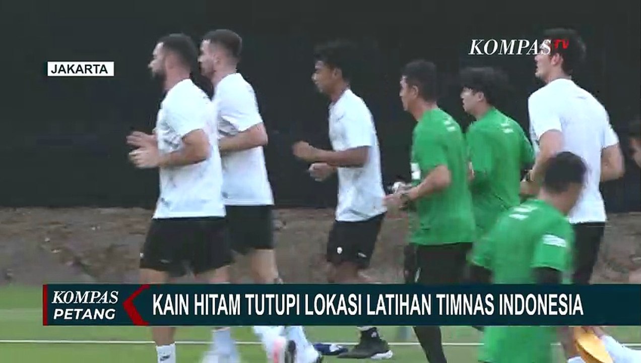 Alasan Kain hitam Tutupi Lokasi Latihan Timnas, Shin Tae-Yong: Latihan Tak Terganggu, Lebih Fokus