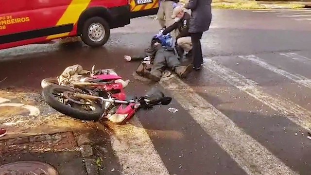 Grave colisão de trânsito deixa vítimas no bairro Interlagos