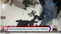 Mabini, Batangas Mayor Nilo Villanueva at 2 kapatid, inaresto ng CIDG matapos umanong makunahan ng ilang baril at pampasabog | 24 Oras Weekend