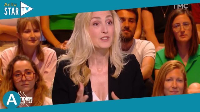 Julie Gayet sosie de Madonna ? Cette photo troublante de l'actrice, elle réagit en direct dans Quoti