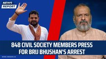 848 Civil Society Members Press for Brij Bhushan's arrest | Wrestlers Protest | Delhi Police | WFI