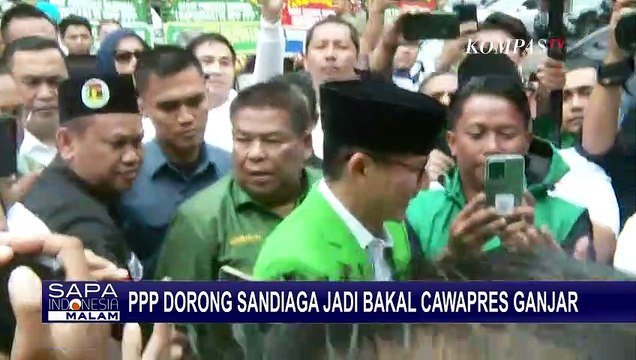 Usung Sandiaga Uno Jadi Pendamping Ganjar Pranowo, Plt Ketum PPP Sebut akan Lobi Megawati!