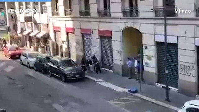 Milano, vigile aggredito durante una lite stradale in via San Gregorio