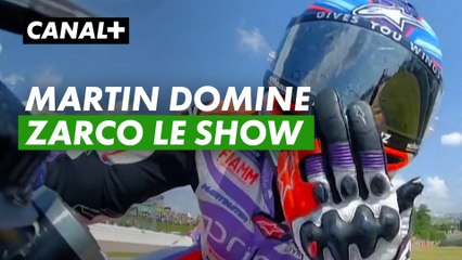 Martin s'impose, Zarco fait le show - MotoGP