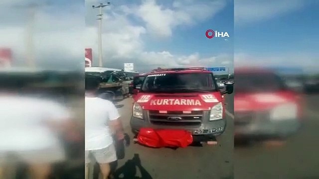 Le bus midi du Tour transportant les Russes a percuté le camion： 1 mort, 5 blessés